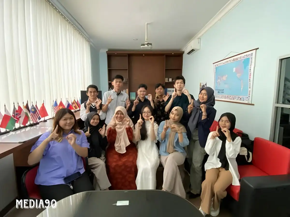 IIB Darmajaya Gelar Sosialisasi Student Mobility bersama Mahasiswa Asing