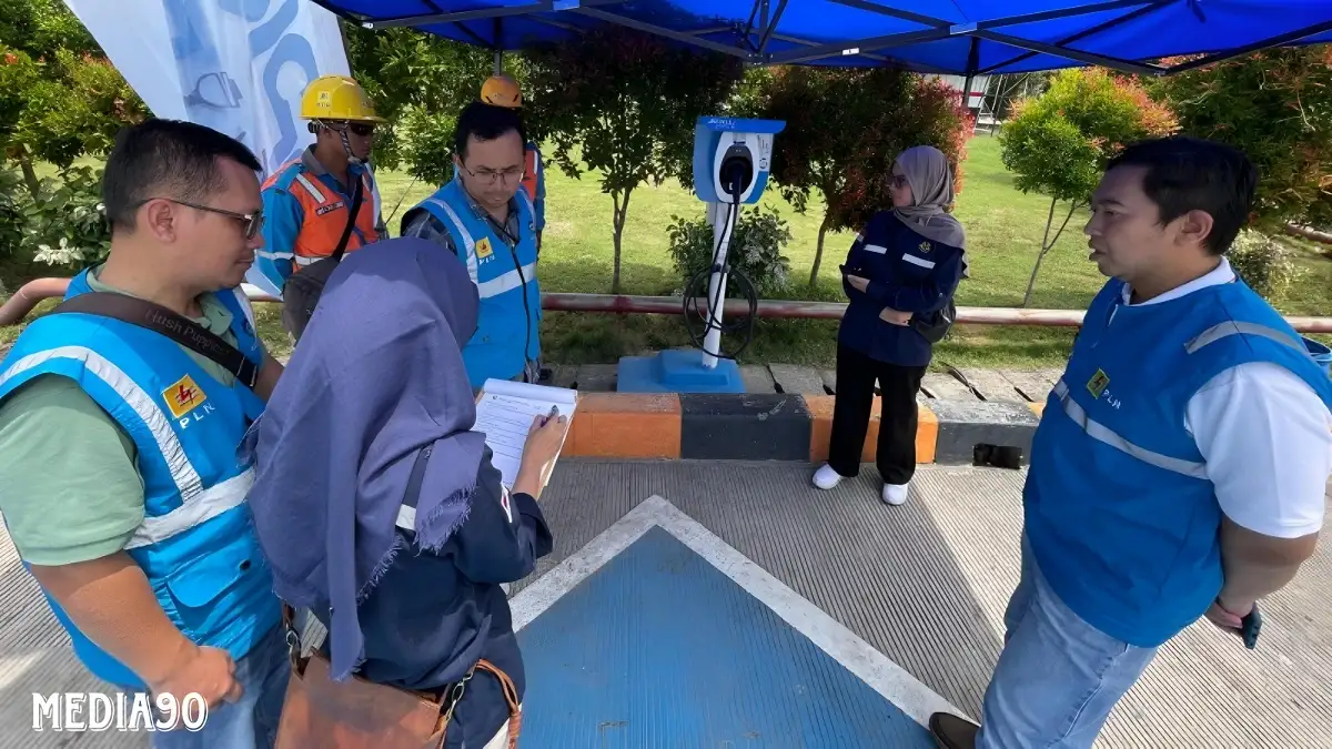 Itjen Kementerian ESDM Audit SPKLU Milik di Lampung Saat Idulfitri 2024, ini Hasilnya