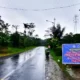 Jalur Liwa-Krui Longsor di KM 17 Kubu Perahu Lampung Barat, Kendaraan Roda Enam atau Lebih Dilarang Lewat