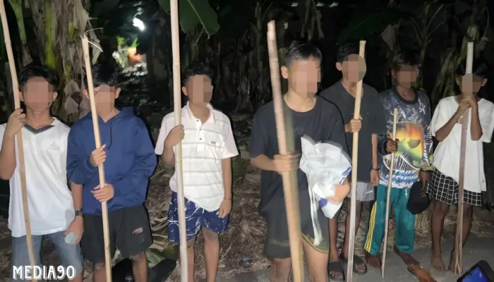 Operasi Polisi Jelang Idulfitri: 8 Remaja Tertangkap saat Hendak Tawuran di Telukbetung Timur, Bandar Lampung