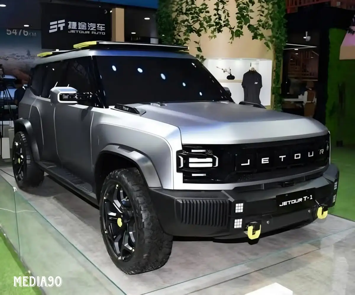 Jetour Pamer Mobil Offroad Hybrid Di Beijing Auto Show 2024