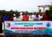 Ratusan Ribu Benur Udang Vanamei Diluncurkan ke Petambak oleh Kampung Bumi Dipasena Abadi
