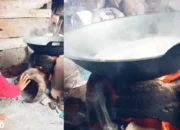 Krisis Gas Elpiji: Warga Lampung Timur Terpaksa Masak dengan Kayu Bakar di Kandang Kambing