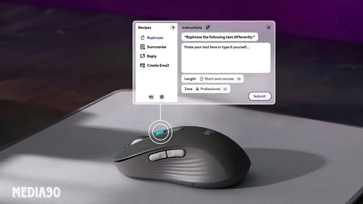Logitech hadirkan fitur AI terbaru Logi AI Prompt Builder, jelajah ChatGPT lewat keyboard dan mouse