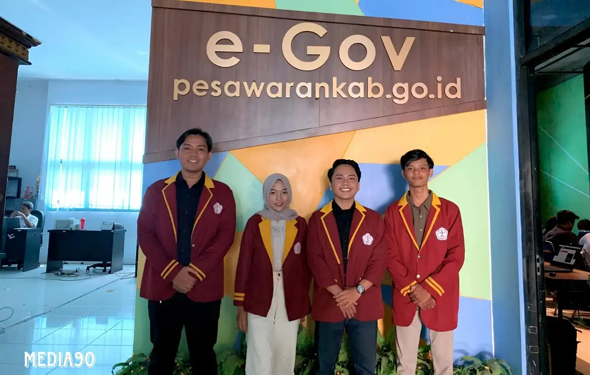 Mahasiswa Teknokrat Indonesia Ceritakan Keseruan Ikut Magang Bersertifikat di Diskominfotiksan Pesawaran