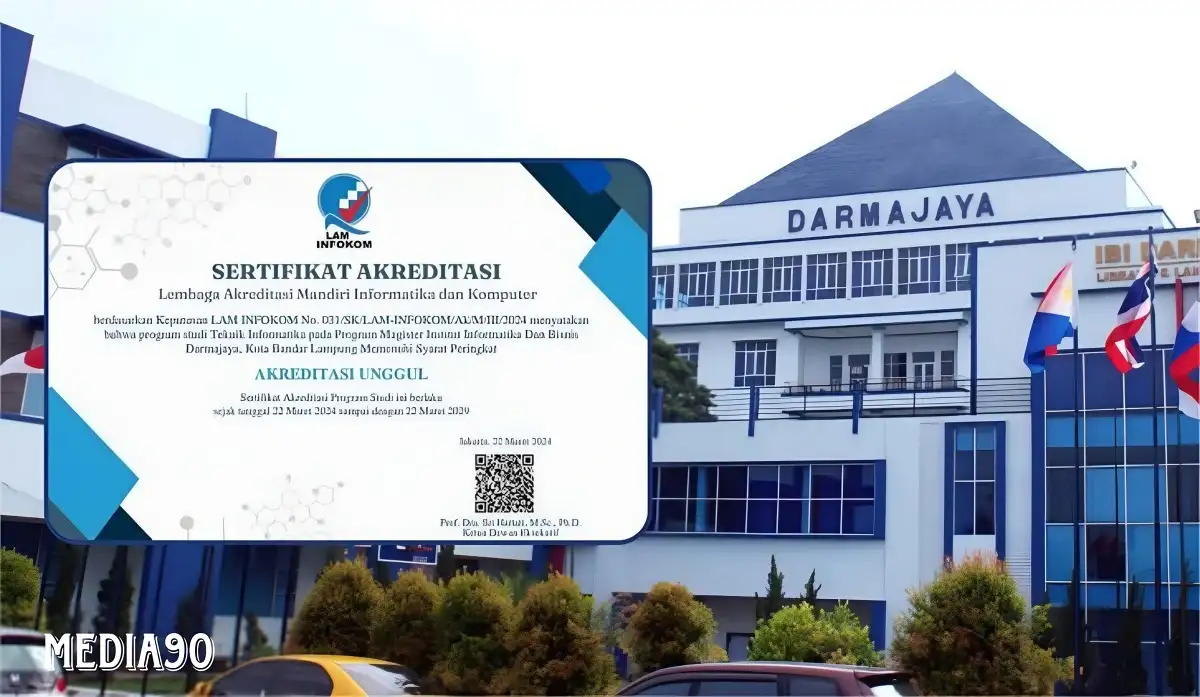 Mantap, Prodi Magister Teknik Informatika Darmajaya Terakreditasi “Unggul”