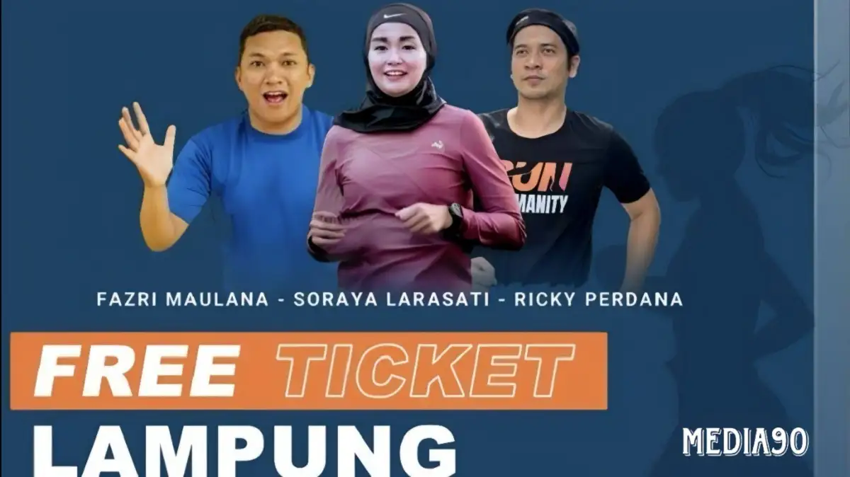 Mau Ikut Lampung Half Marathon Gratis ke Bank Lampung Aja