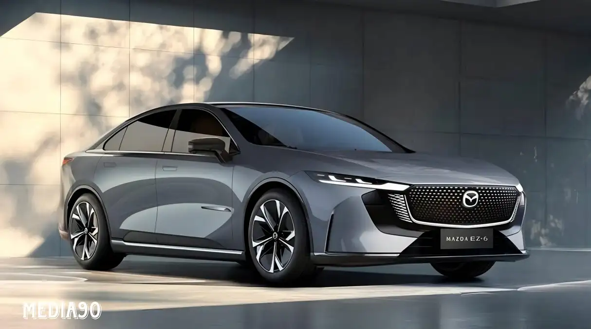 Mazda Perlihatkan Sedan Listrik EZ-6 Calon Pengganti Mazda6
