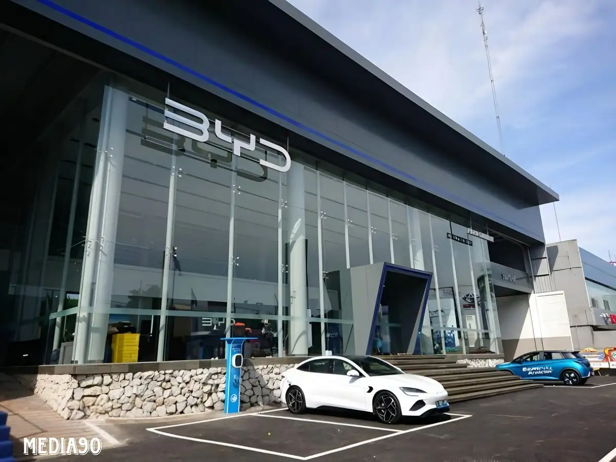 Mega Dealer BYD Di Cibubur, Gandeng Haka Auto Demi Reputasi