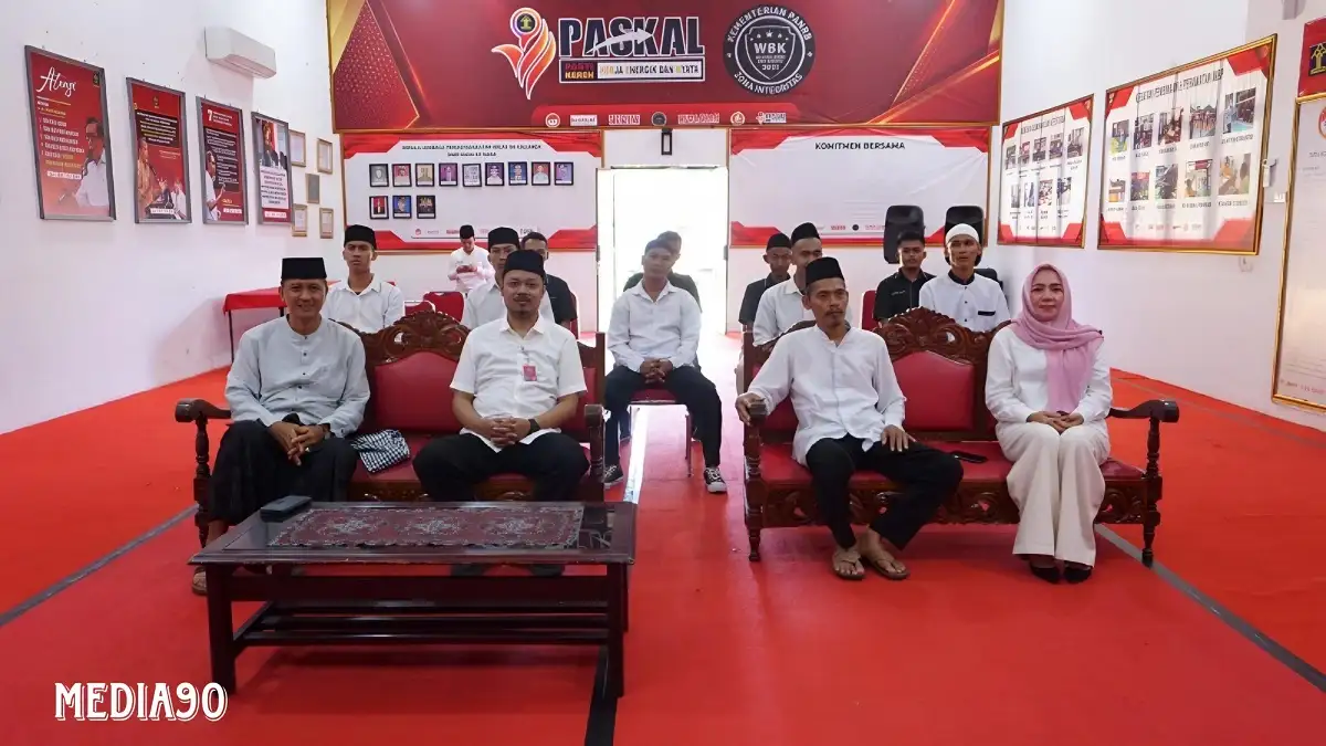 Momen Idulfitri 2024, 447 Napi di Lapas Kalianda Terima Remisi, Dua Langsung Bebas