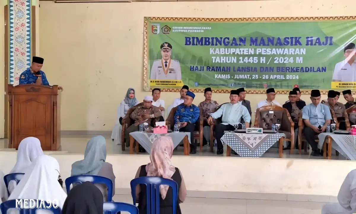 Pemkab Pesawaran Gelar Bimbingan Manasik Haji 1445 H2024 M