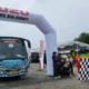 Puluhan Peserta Mudik Gratis Isuzu Diberangkatkan Pakai ELF NQR B Dan ELF NLR Microbus