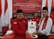 Riswan Mura dan Abu Hasan Meriahkan Pendaftaran Penjaringan Calon Gubernur Lampung di PDIP