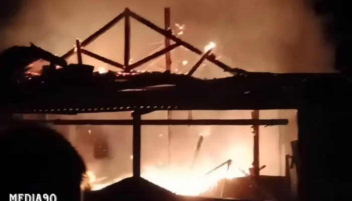 Bencana Melanda: Rumah Pengusaha Ayam Potong di Panaragan Jaya Utama Tulang Bawang Barat Hangus, Tinggal Hanya Kenangan Terpatri dalam Serpihan