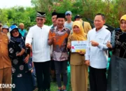 Baznas Tulang Bawang Berperan Bangun Rumah Guru SD Pasca Kebakaran di Bumi Dipasena Makmur