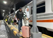 Rekor Pemudik: 29.886 Penumpang Memilih Kereta Api di Lampung Selama Arus Mudik Idulfitri 2024