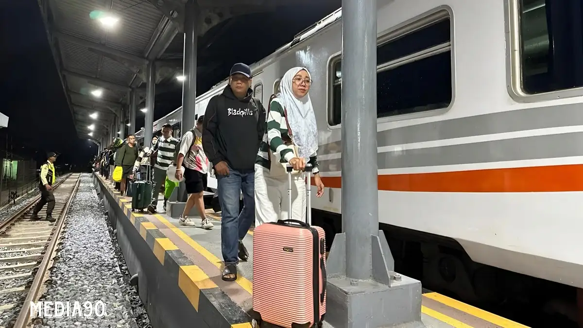 Selama Arus Mudik Idulfitri 2024, KAI Catat 29.886 Pemudik di Lampung Gunakan Jasa Kereta Api