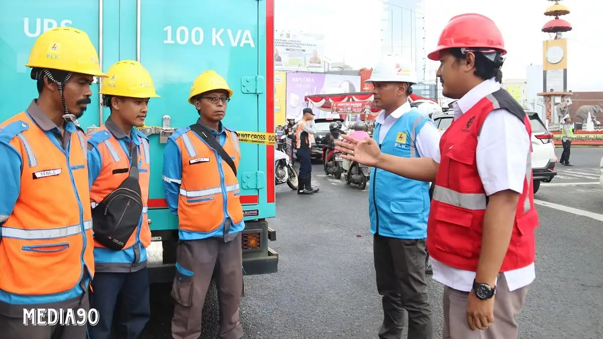 Semarak Nobar Timnas U23 di AFC Asian Cup, PLN Lampung Kawal Pasokan Listrik Cukup