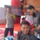 Silakan Mampir, Ada Fasilitas Pijat Bagi Pemudik di Pospam Terbaya Kota Agung Tanggamus