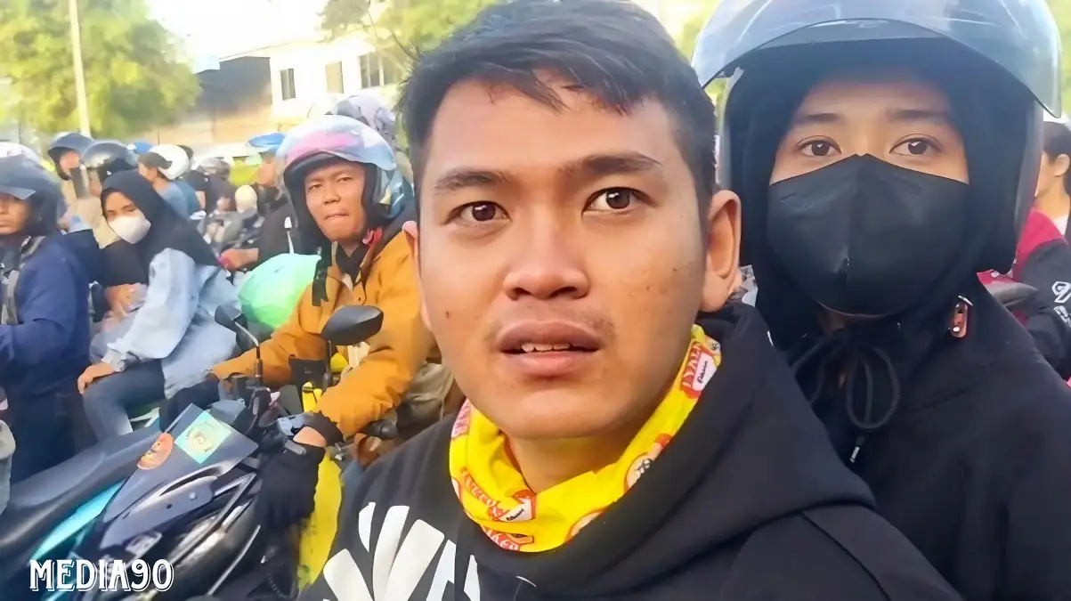 So Sweet! Ingin Temui Calon Mertua dan Lamar Kekasih, Pemuda ini Motoran dari Bogor ke Lampung Utara Bersama Pacarnya
