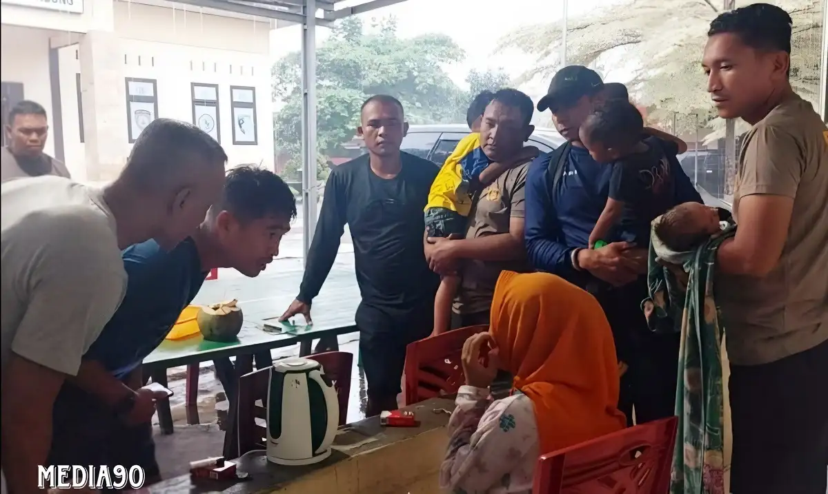Suami Nikah Lagi, Wanita ini Ajak Tiga Anaknya Coba Akhiri Hidup dengan Lompat ke Laut di Dermaga 2 Kota Agung Tanggamus