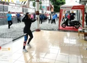 Raden Intan Pimpin Aksi Senam Bareng Dinas Pariwisata Lampung