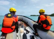 Pencarian Pemuda Asal Sidomulyo yang Hilang Saat Beraksi Mancing di Merak Belantung Kalianda Masih Berlanjut