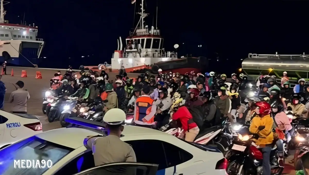 Tiga Hari Dibuka, Pelabuhan Panjang Bandar Lampung Layani 854 Pemudik dari Pelabuhan Ciwandan