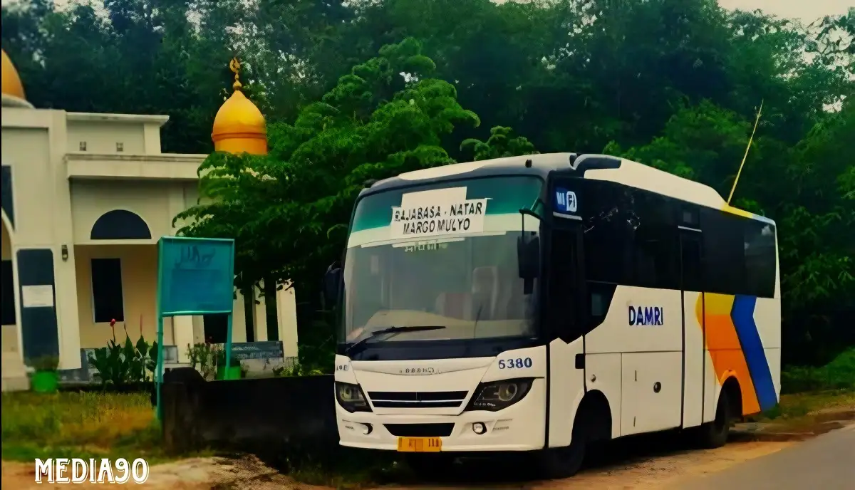 Trayek Baru Damri Beroperasi 2025, Tiga di Pringsewu, Dua Metro, Satu Liwa dan Pesawaran, ini Rutenya