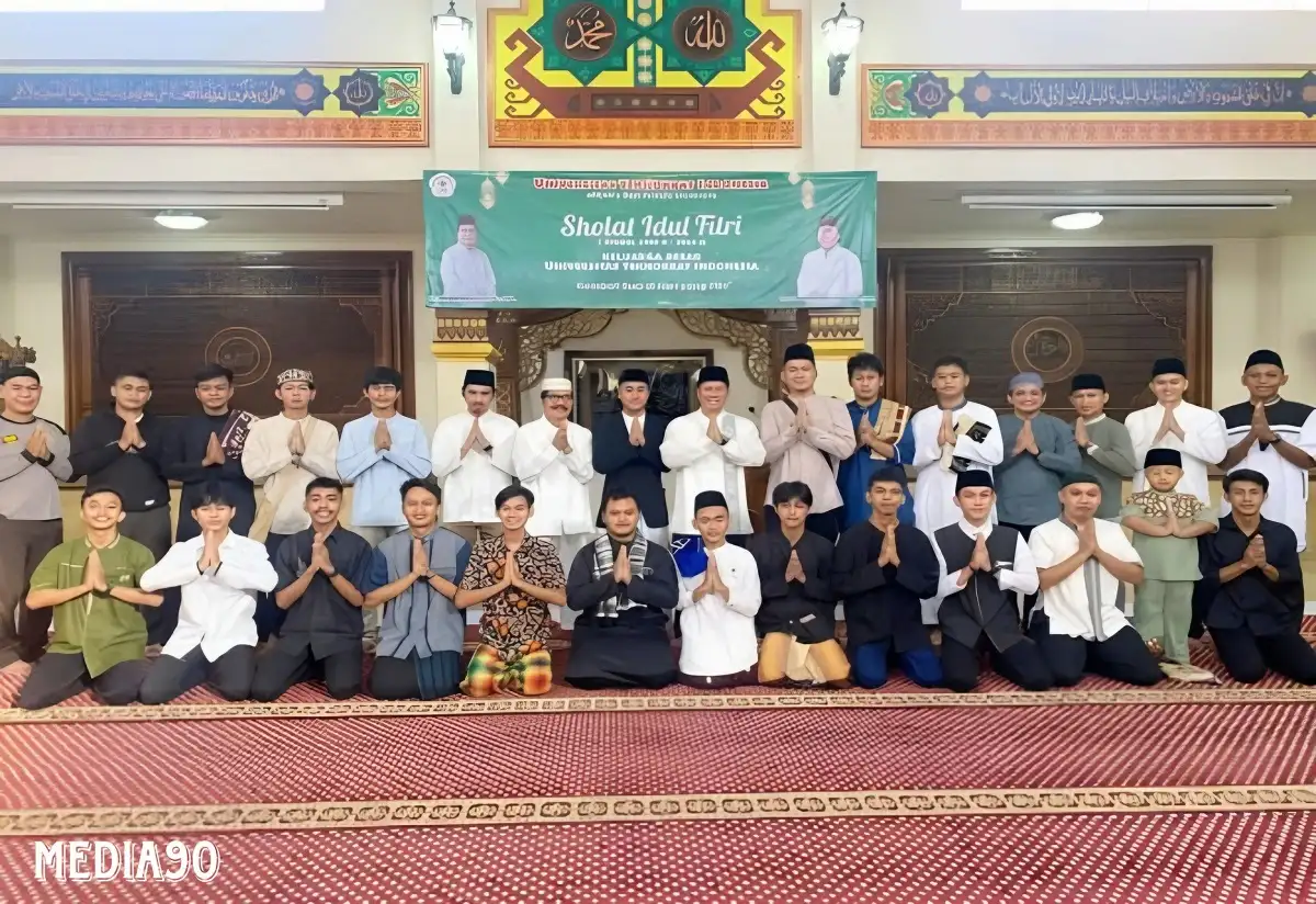 Universitas Teknokrat Indonesia Gelar Salat Idulfitri 1445H di Masjid Asmaul Yusuf