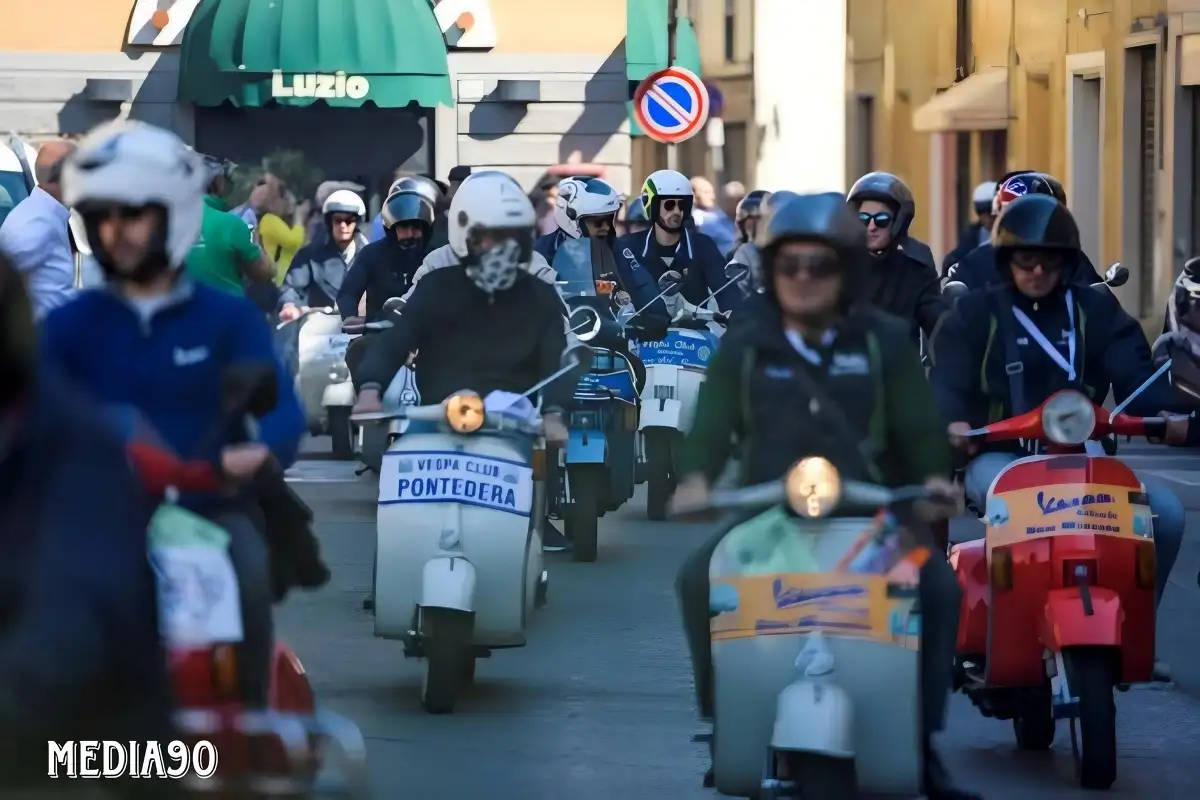 Vespa World Days 2024 Bakal Digelar Di Pontedera