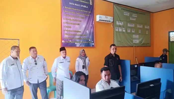 Tes CAT Diikuti oleh 220 Calon PPK di Tulangbawang