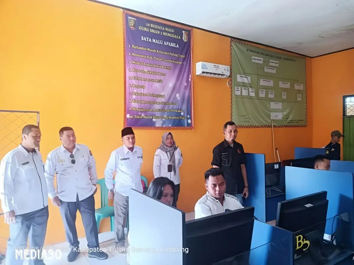 220 Pelamar PPK Tulangbawang Ikuti Tes CAT