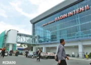 Tangguhnya 7.207 JCH Terbang dari Bandara Radin Inten II