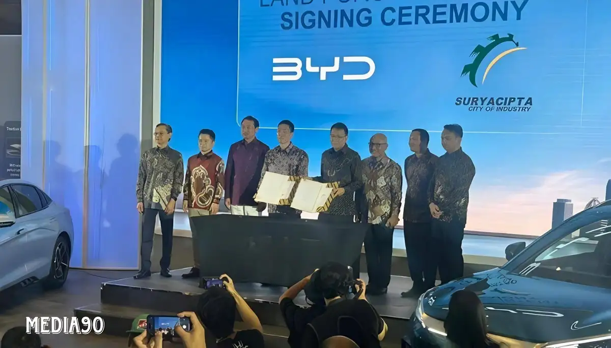 BYD Beli Tanah Di Subang Buat Bangun Pabrik