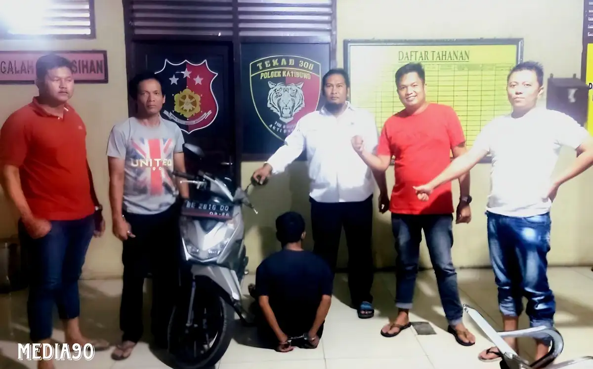 Bawa Kabur Motor Usai Begal Pelajar di Katibung Lampung Selatan, Pria ini Diciduk di Pelabuhan Bakauheni