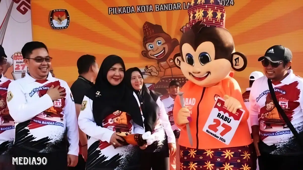 Buntut Ditolak Publik, KPU Bandar Lampung Kapok Pakai Maskot Kera di Pilkada 2024