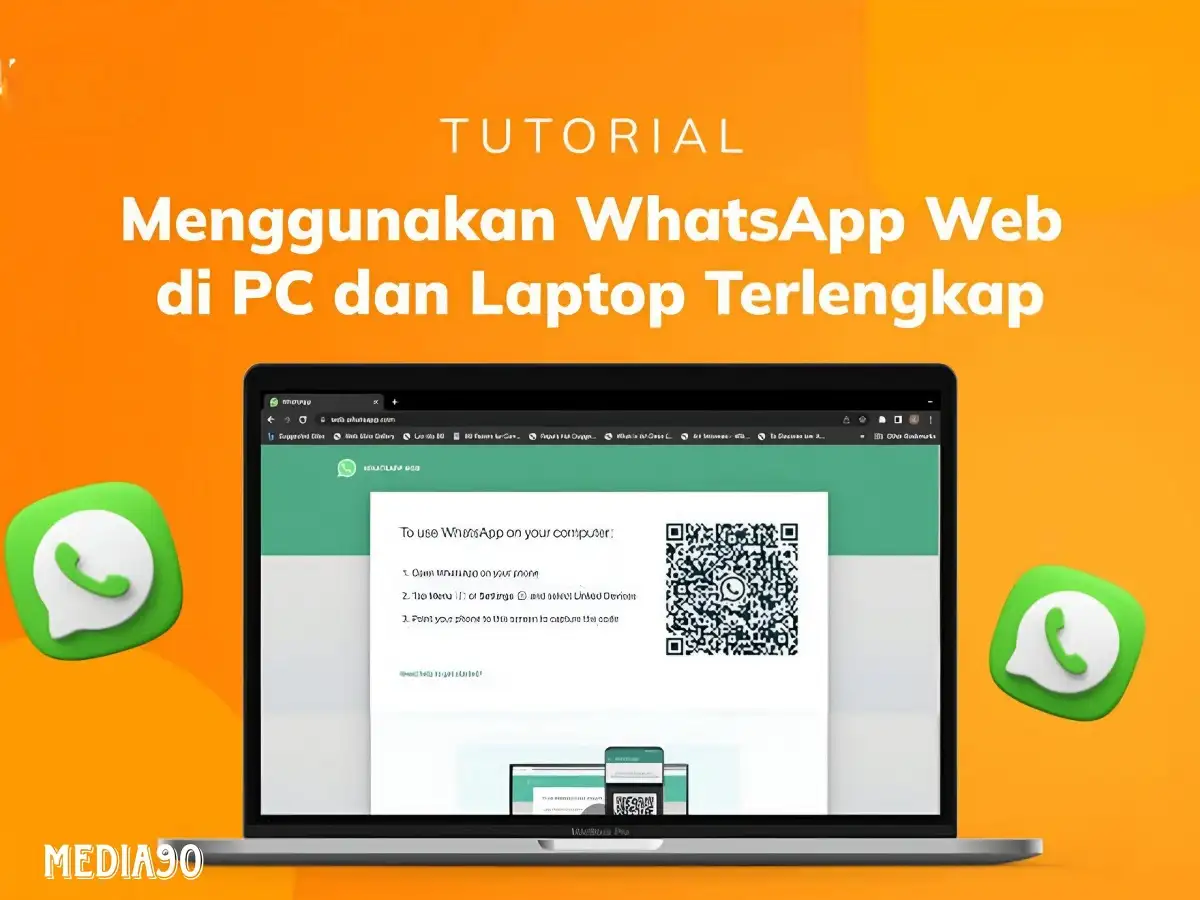 Cara menggunakan WhatsApp di komputer, bisa pakai web browser atau aplikasi desktop
