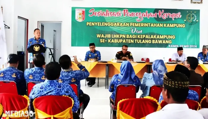 Kolaborasi Antikorupsi: Apdesi, Kejaksaan, dan DPMPK Tulang Bawang Latih Kepala Kampung dalam Penyusunan LHKPN