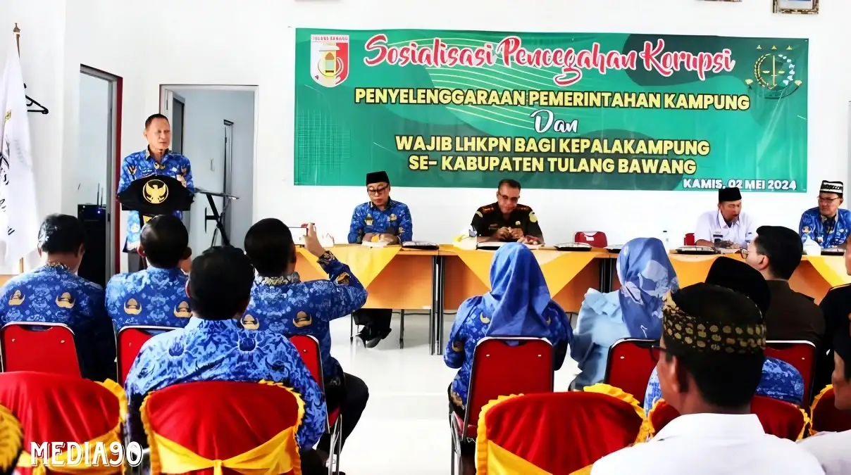 Cegah Korupsi Anggaran, Apdesi Gandeng Kejaksaan dan DPMPK Tulang Bawang Latih Kepala Kampung Susun LHKPN