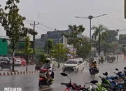 Turbulensi Cuaca: Hujan Membasahi Sebagian Wilayah dari Pagi hingga Sore