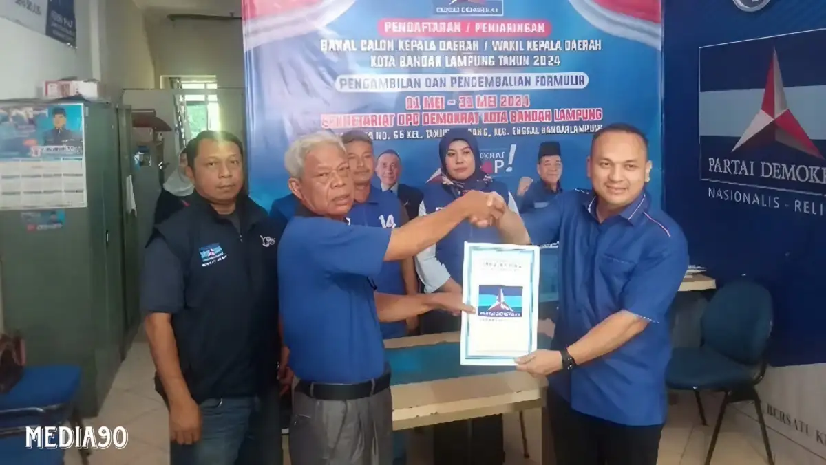 DPC Partai Demokrat Usulkan Nama Rezki Wirmandi Jadi Calon Wakil Wali Kota Bandar Lampung ke DPP