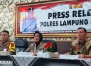 Tim Puslabfor Polri Bersama Polda Lampung Lakukan Pemeriksaan Terhadap Enam Saksi Terkait Kebakaran Gudang BBM di Candimas Natar