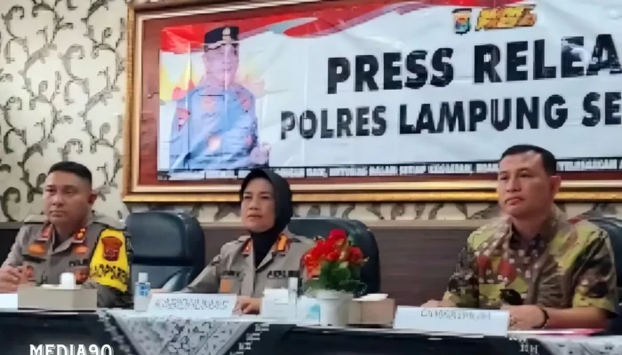 Tim Puslabfor Polri Bersama Polda Lampung Lakukan Pemeriksaan Terhadap Enam Saksi Terkait Kebakaran Gudang BBM di Candimas Natar