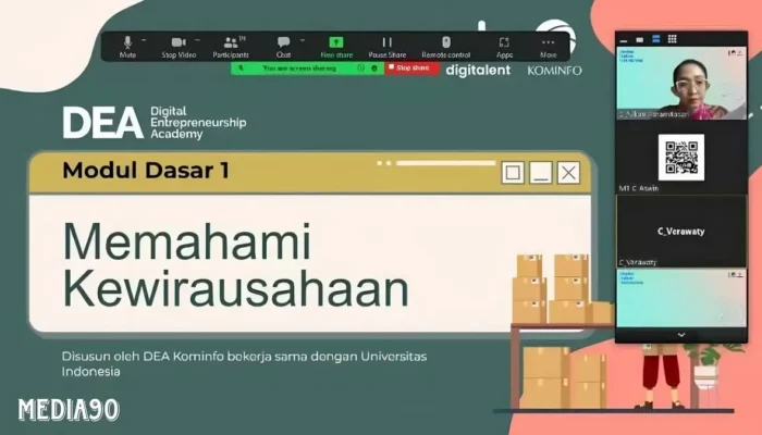 Fasilitator Nasional Digital Entrepreneurship, Dosen Jurusan Bisnis Digital Ini Menjadi Teladan