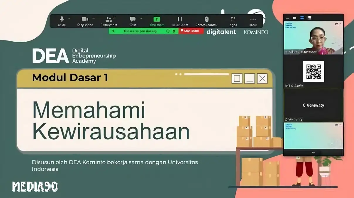 Dosen Jurusan Bisnis Digital ini Fasilitator Digital Entrepreneurship Nasional