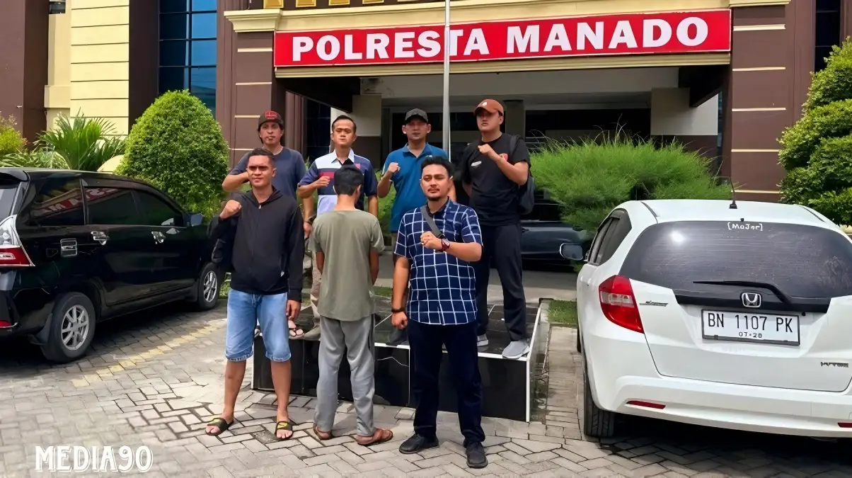 Dua Warga Bukit Kemuning Pembunuh Pria di Pasar Liwa Lampung Barat Ditangkap, Satu Kabur ke Manado