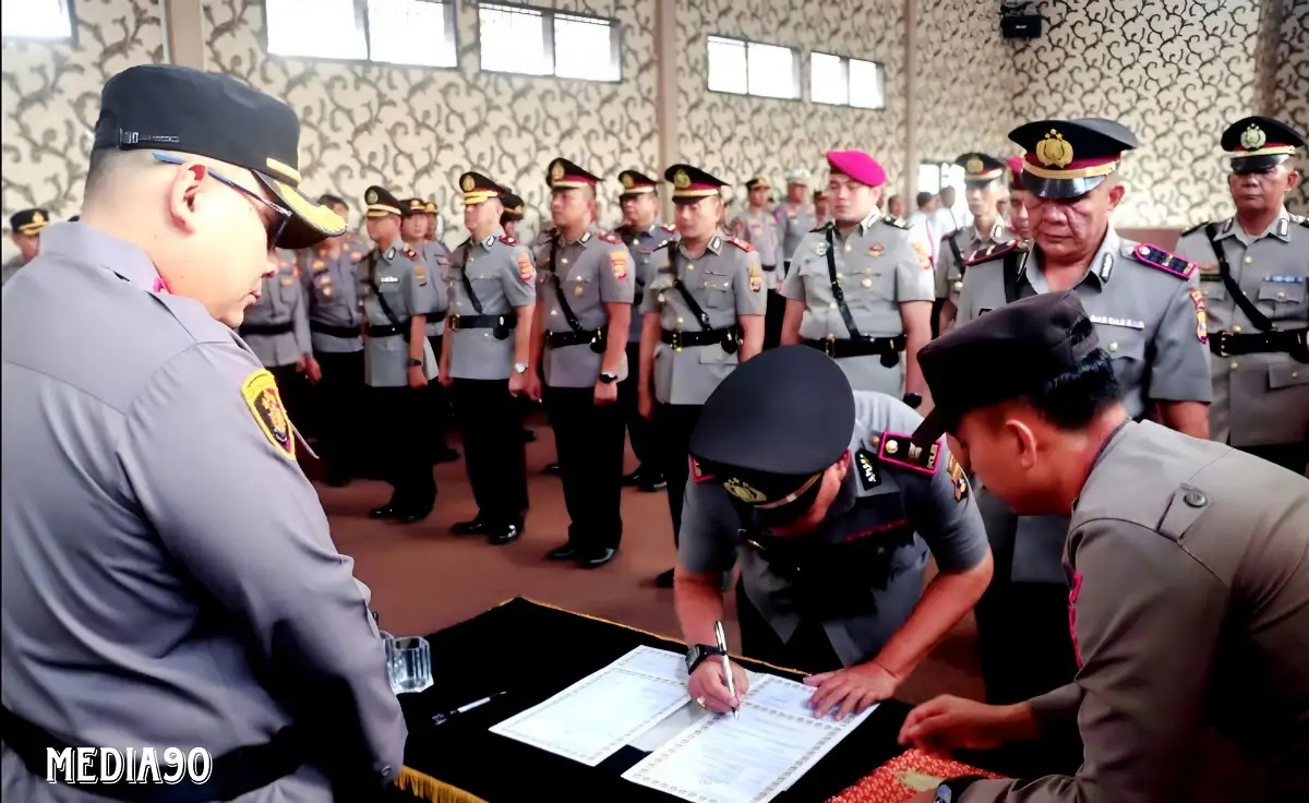 Empat Kapolsek dan Sejumlah Kasat di Polres Lampung Selatan Berganti, ini Namanya