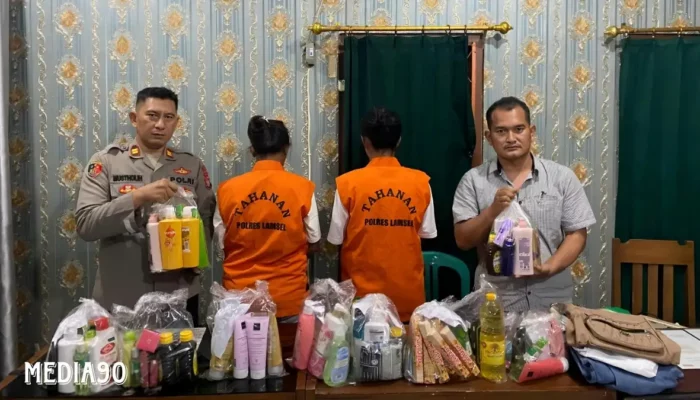 Tindakan Terlarang: Dua Wanita Asal Panjang Ditangkap Polisi Setelah Mencuri Dagangan dari Tujuh Alfamart dan Indomart di Bakauheni