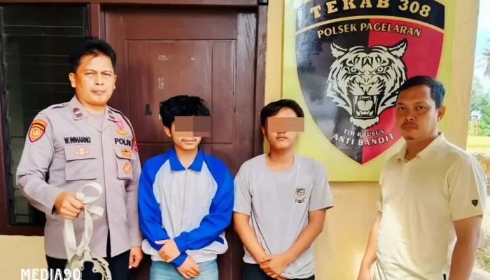 Tawuran Geng Motor Pringsewu dan Tanggamus di Pagelaran, Dua Remaja dan Senjata Modifikasi Diamankan